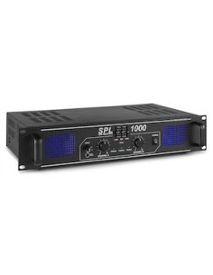 SkyTec SPL 1000 Amplifier 2x 500W EQ BLK