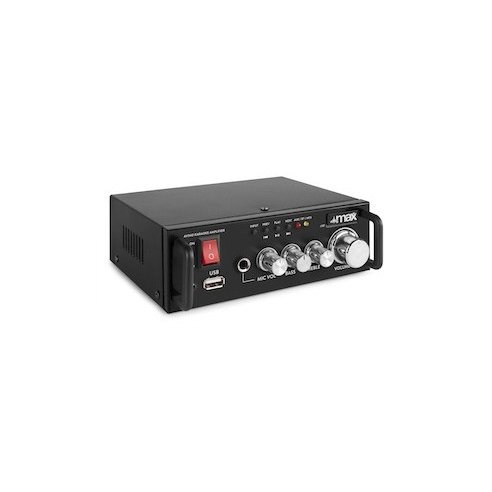 Max AV340 Mini 2Ch-Amplifier BT. USB
