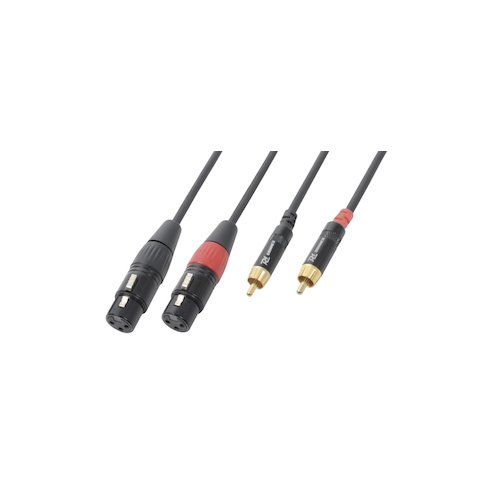 Power Dynamics Connex CX68-1 Cable 2xXLR F-2xRCA M 1.5m
