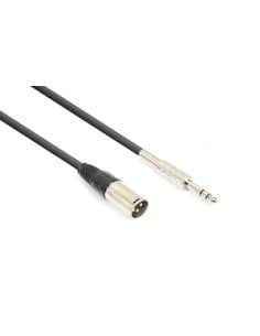 Vonyx CX316-3 Cable XLR M-6.3 St. 3.0m