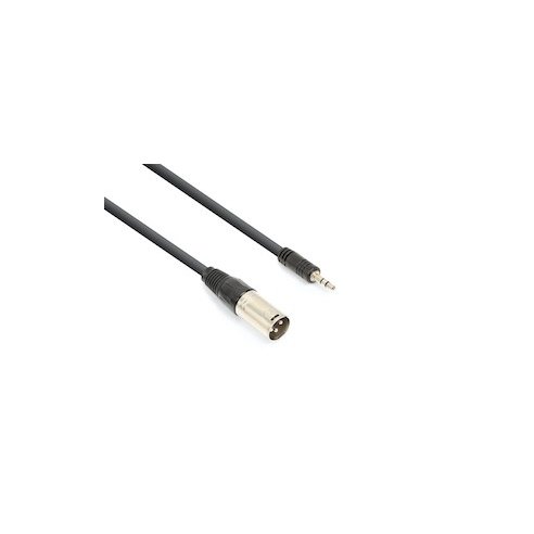 Vonyx CX318-05 Cable XLR M-3.5 St. 0.5m