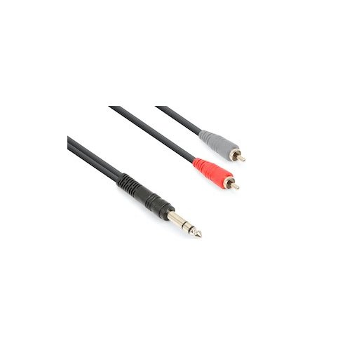 Vonyx CX328-3 Cable 6.3 St.-2 RCA M 3.0m