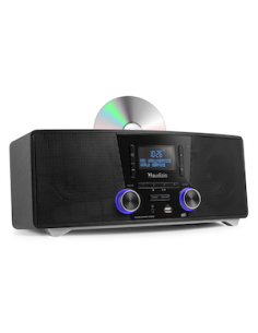 Audizio Cannes Compact Stereo DAB,CD,BT blk