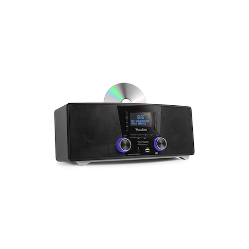 Audizio Cannes Compact Stereo DAB,CD,BT blk