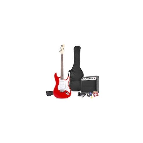 Max GigKit Electric Guitar Pack Red