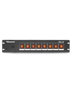 BeamZ PS08S Switch panel 8ch Schuko