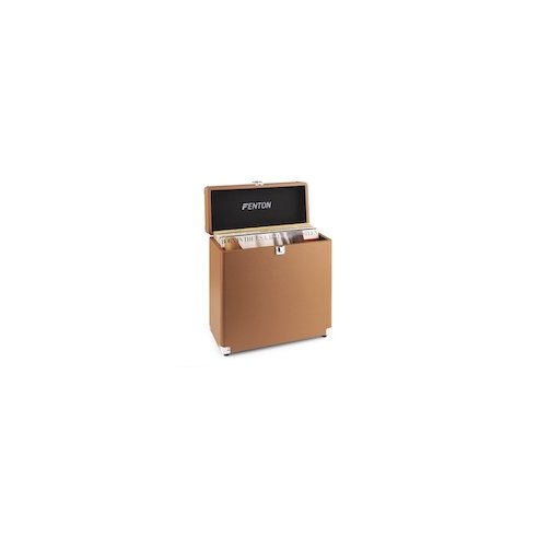 Fenton RC30 Vinyl Record Case Brown