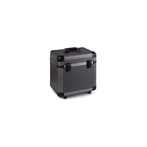 Power Dynamics RC80 12Vinyl Record Case Titanium