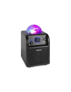Vonyx SBS50B BT Karaoke Sp Mic LED BLK