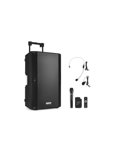 Vonyx VSA700-BP Port.System 15HH+BP UHF