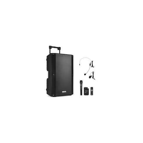 Vonyx VSA700-BP Port.System 15HH+BP UHF