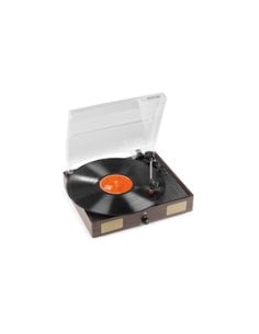 Fenton RP106DW Record Player Dark Wood