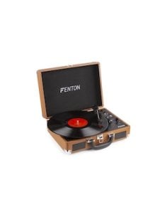Fenton RP115F Record Player BT Brown
