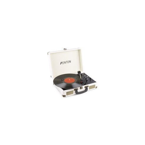 Fenton RP115G Record Player Creme
