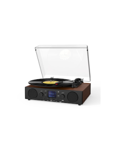 Audizio Tulsa Record Player Centre, DAB, BT