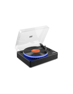 Fenton RP162LED Record Player LED Btout Blk