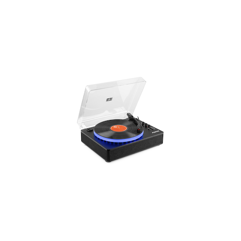 Fenton RP162LED Record Player LED Btout Blk