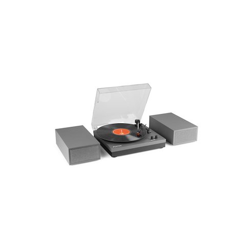 Fenton RP165G Record Player+Sp.BT Met.Gr.