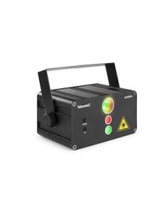 BeamZ Athena Laser R/G Gobo RGB IRC Batt