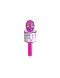 Max KM01P Karaoke Microph. BT/MP3 Pink