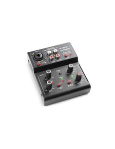 Vonyx VMM200 Mixer 2CH/EQ/USB/BT