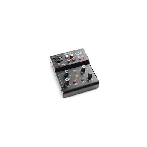 Vonyx VMM200 Mixer 2CH/EQ/USB/BT