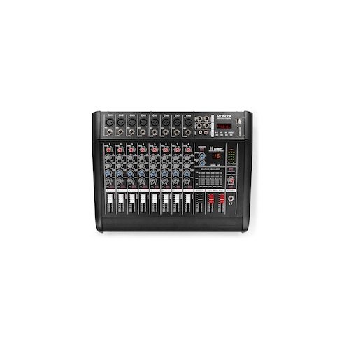 Vonyx AM8A 8 Channel Amplified Mixer BT