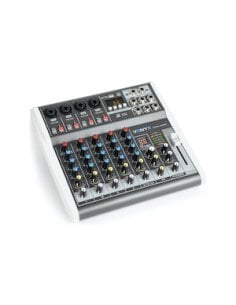 Vonyx VMM-K602 MusMix 6Ch/BT/Echo/USB Rec