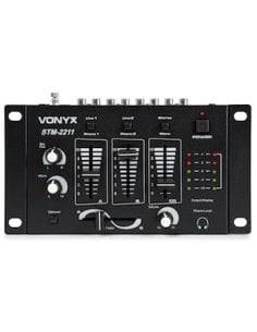 Vonyx STM2211B Mixer 4 channel Black