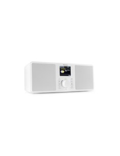 Audizio Monza DAB+ Radio BT FM Batt White
