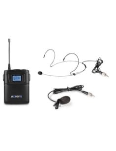 Vonyx WM60B Bodypack +Heads. WM6 series