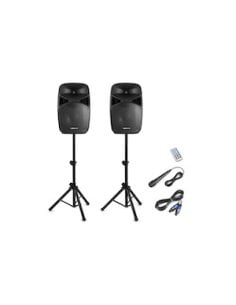 Vonyx VPS152A ActSpeakSet15LED & Stands