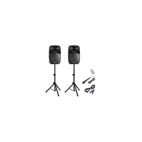Vonyx VPS152A ActSpeakSet15LED & Stands