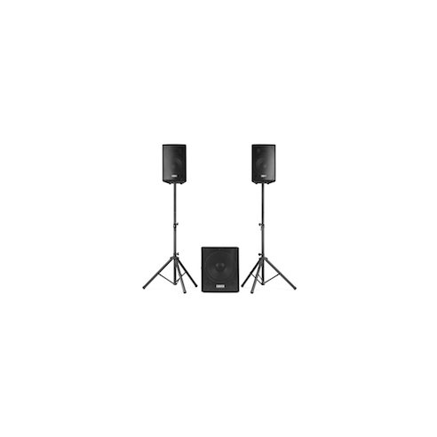 Vonyx VX1015BT set 15sub BT+ 2Top10wood