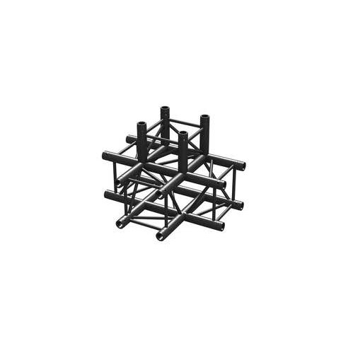 BeamZ P30-T42 Truss 4 way T-junction BLK