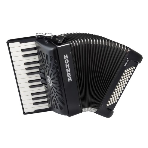 HOHNER BRAVO II 60 NERO A16962 SILENTKEY