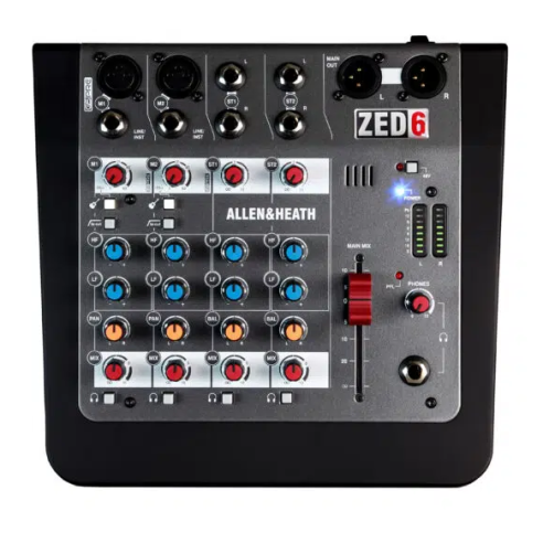 ALLEN & HEATH ZED-6  MIXER 6 CANALI