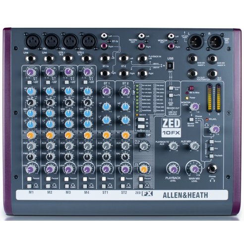 ALLEN & HEATH ZED 10FX