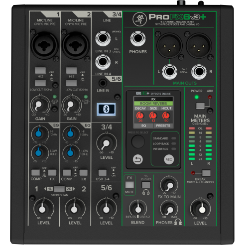 MACKIE PROFX6V3+