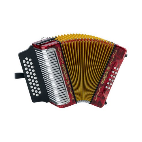 HOHNER CORONA III GCF ROSSO