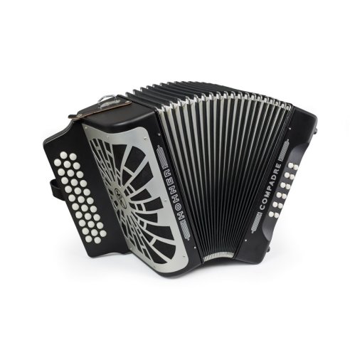 HOHNER COMPADRE ADG NERO SILVER GRILL