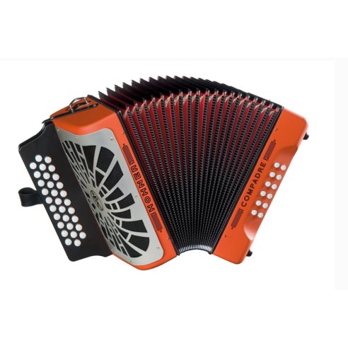 HOHNER COMPADRE GCF ARANCIONE SILVER GRILL