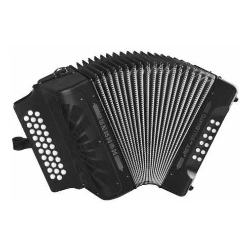 HOHNER EL REY DEL VALLENATO ADG NERO SILVER GRILL