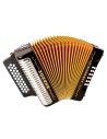 HOHNER CORONA III  GCF, BLACK LACQUERED