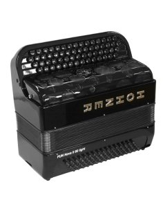 HOHNER FUN NOVA II 80 LIGHT CELLULOIDE NERA