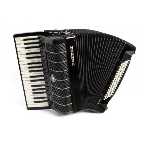 HOHNER MATTIA IV 96 BK GUN BLACK, PEARL KEYS