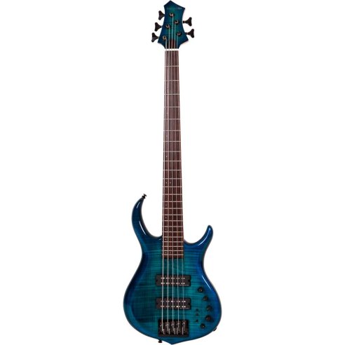 MARCUS MILLER M7 ALDER-5 FRETLESS (2ND GEN) TBL TRANS BLUE