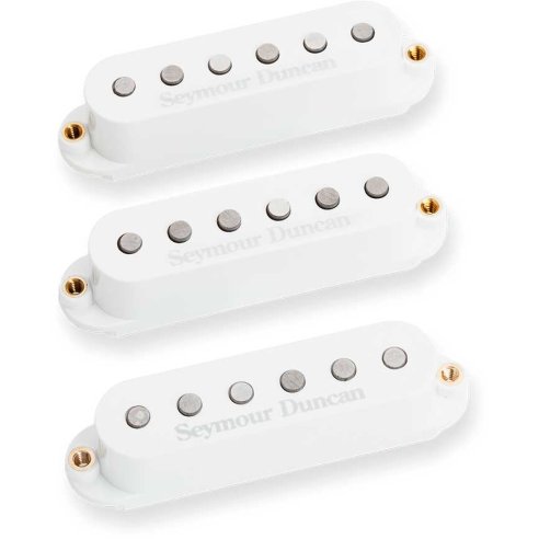 SEYMOUR DUNCAN SET STK-S4 WHITE COVER / CLASSIC STACK PLUS SET WHITE