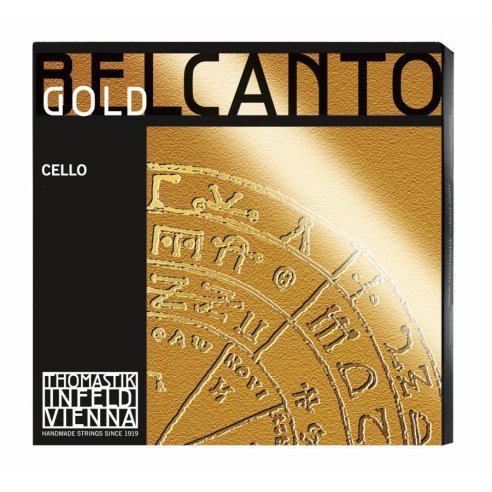 THOMASTIK BC33G CELLO BELCANTO GOLD C STRING 4/4 MEDIUM