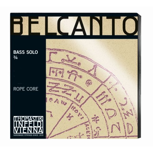 THOMASTIK BC63S DOUBLE BASS BELCANTO H STRING 3/4 MEDIUM SOLO TUNING